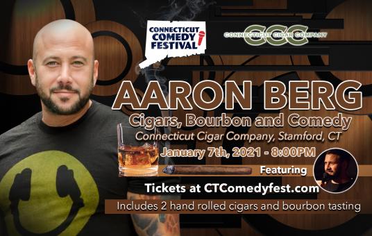 Cigars, Bourbon and Comedy with Aaron Berg