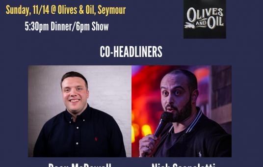 Dinner's Ready Live at Olives and Oil Seymour