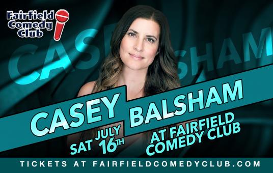 Casey Balsham at Fairfield Comedy Club