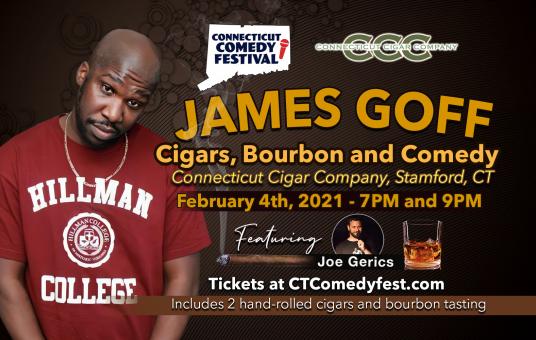 Cigars, Beer and Comedy with James Goff