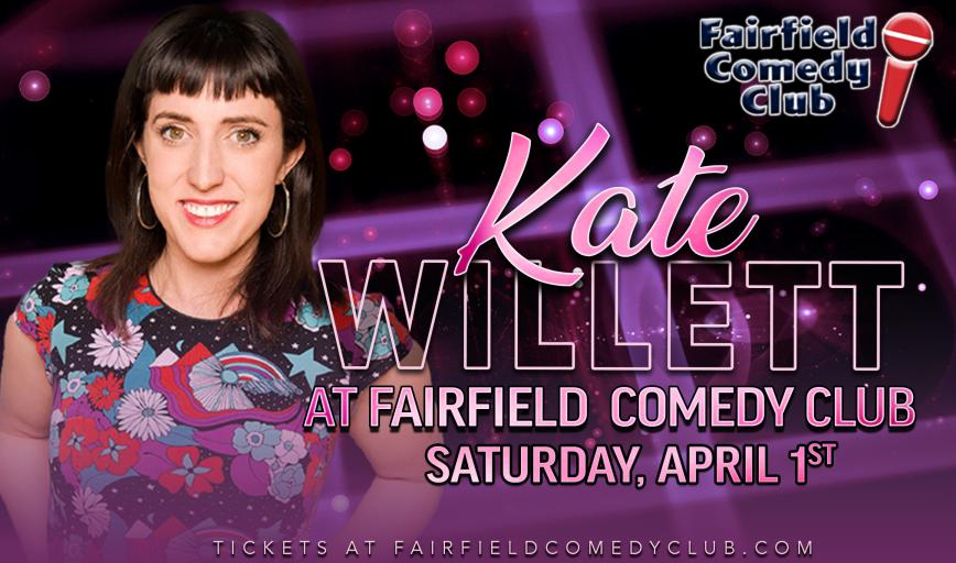 Kate Willett at Fairfield Comedy Club