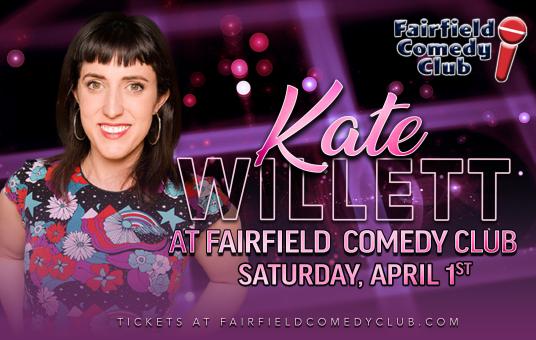 Kate Willett at Fairfield Comedy Club