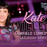 Kate Willett at Fairfield Comedy Club