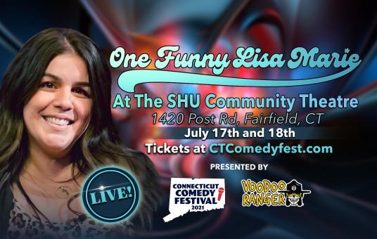 One Funny Lisa Marie at The SHU Community Theatre