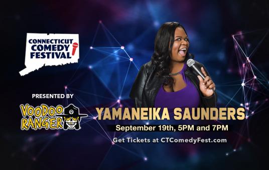 Yamaneika Saunders at Fairfield Comedy Club